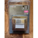 Spot encastrable colours hayden led carré 2700k blanc chaud 0 8w Spot encastrable colours hayden led carré 2700k blanc chaud 0 8w