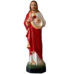 Statue jsus christ sacr cur