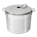 Strilisateur inox pour 6 bocaux 24l