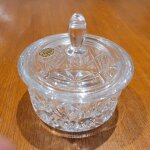 Sucrier bonbonni�re cristal d'arques