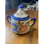 Sucrier en fa�ence hb henriot quimper en tr�s bon etat.