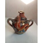 Sucrier en porcelaine japon hauteur 14 cm x 15 cm Sucrier en porcelaine japon hauteur 14 cm x 15 cm