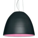 Suspension nur mtal gris noir / Ø 55 cm - artemide