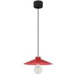 Suspension zanbar goodhome ip20 e27 rouge Suspension zanbar goodhome ip20 e27 rouge