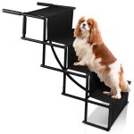 Swanew escalier pour chien, rampe pour chien, pliable, escalier pliable pour chiens, rampe pour chien, ...
