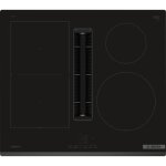 Table de cuisson avec a�ration bosch pvs63sb16f - s�rie 4 - vitroc�ramique - 4 feux