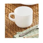 Tasse blanche empilable luminarc boissons chaudes café thé chocolat lait petit déjeuner solide résistante ... Tasse blanche empilable luminarc boissons chaudes café thé chocolat lait petit déjeuner solide résistante ...