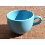Tasse a caf bleu cramique
