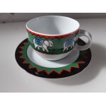 Tasse guy degrenne motif elphant par malakeh