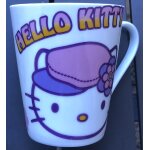 Tasse hello kitty sanrio avec un papillon, mug, figurine