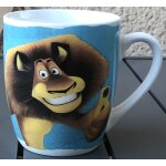 Tasse madagascar alex le lion, dessin anim, mug, figurine