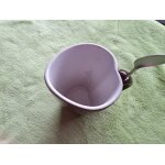 Tasse ou mug forme coeur avec cuill�re