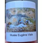 Tasse mus�e eug�ne viala, eaux forte, graveur, gravure, aveyron, 12, mug