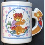 Tasse ours jouant de la flte traversire, mug