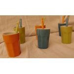 Tasse petits verre verrine avec cuillère Tasse petits verre verrine avec cuillère