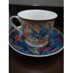 Tasse et sous - tasse petit - déjeuner porcelaine de chine, easy life / atmosphère Tasse et sous - tasse petit - déjeuner porcelaine de chine, easy life / atmosphère