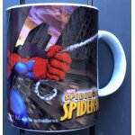 Tasse spider sense spiderman, marvel, dc comics, super h�ros, figurine, mug