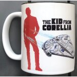 Tasse the kid from corellia, juan solo, star wars, la guerre des etoiles, lucas, mug, figurine