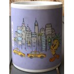 Tasse titi en statue de la liberté, new - york, warner bros, dessin animé, figurine Tasse titi en statue de la liberté, new - york, warner bros, dessin animé, figurine