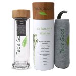Tea's good thire nomade isotherme en verre double paroi - 450 ml