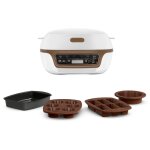 Tefal cake factory + appareil  gteaux, 5 programmes, moules proflex kd802112