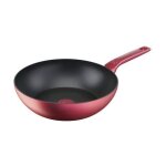 Tefal - pole wok daily chef rouge 28 cm - rouge
