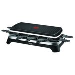 Tefal re 4588 - raclette / grill - 1. 4 kwatt - inox / noir