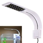 Tempsa 10w 24 led aquarium fish tank led clip lampe d'clairage lumire flexible eu mkk55