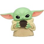The mandalorian - tirelire - the child with cup 20cm