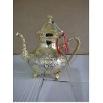 Th�i�re artisanale marocaine, th�i�re marocaine en argent, th�i�re marocaine fait main