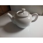 Th�i�re en porcelaine blanche