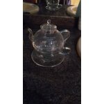 Th�i�re et tasse transparente solo