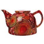 Th�i�re warlukurlangu en porcelaine, de alperstein designs