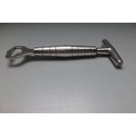 Tire - bouchon et ouvre - bouteille m�tal argent� massif 376 g