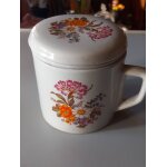 Tisaniere mug th cramique vintage