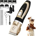 Tondeuse chien chat, omorc tondeuse animaux electrique sans fil rechargeable