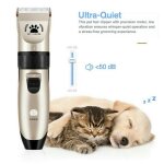 Tondeuse electrique pour chien et chat, ciseaux de toilettage
