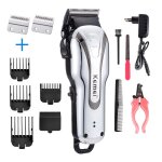 Tondeuse rechargeable 100 - 240v pour chat appareil de toilettage professionnel pour chiens et animaux ...