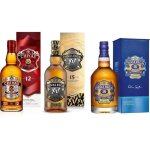 Trio chiva regal - 12 - xv et 18 ans - whisky ecossais - 40, 0% vol. - 3x70cl
