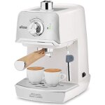 Ufesa ce7238 machine  caf expresso et cappuccino, buse vapeur, 20 bars, 2 modes: caf moulu ou  dose ...
