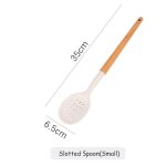 Ustensile de cuisine en silicone antiadhsif, ustensile de cuisine, poterie, gadget, spatule, louche, ...