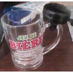 Verre a biere humoristique sonnette
