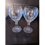 Verres a bire leffe 25 cl neufs
