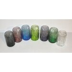 Verre coca cola lot 7 canette serie complete 6 verres plus le transparent hors serie