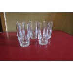 Verres en cristal d'arques