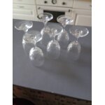 Verre cristal saint louis massenet