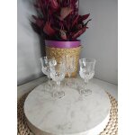 Verres a liqueur cristal d'arques