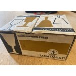 Verre a liqueur - grav�s - cisel�s - cristallerie luminarc - 12 shooter