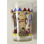 Verre a moutarde : les indiens  creeks