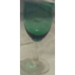 Verre a pied - color vert